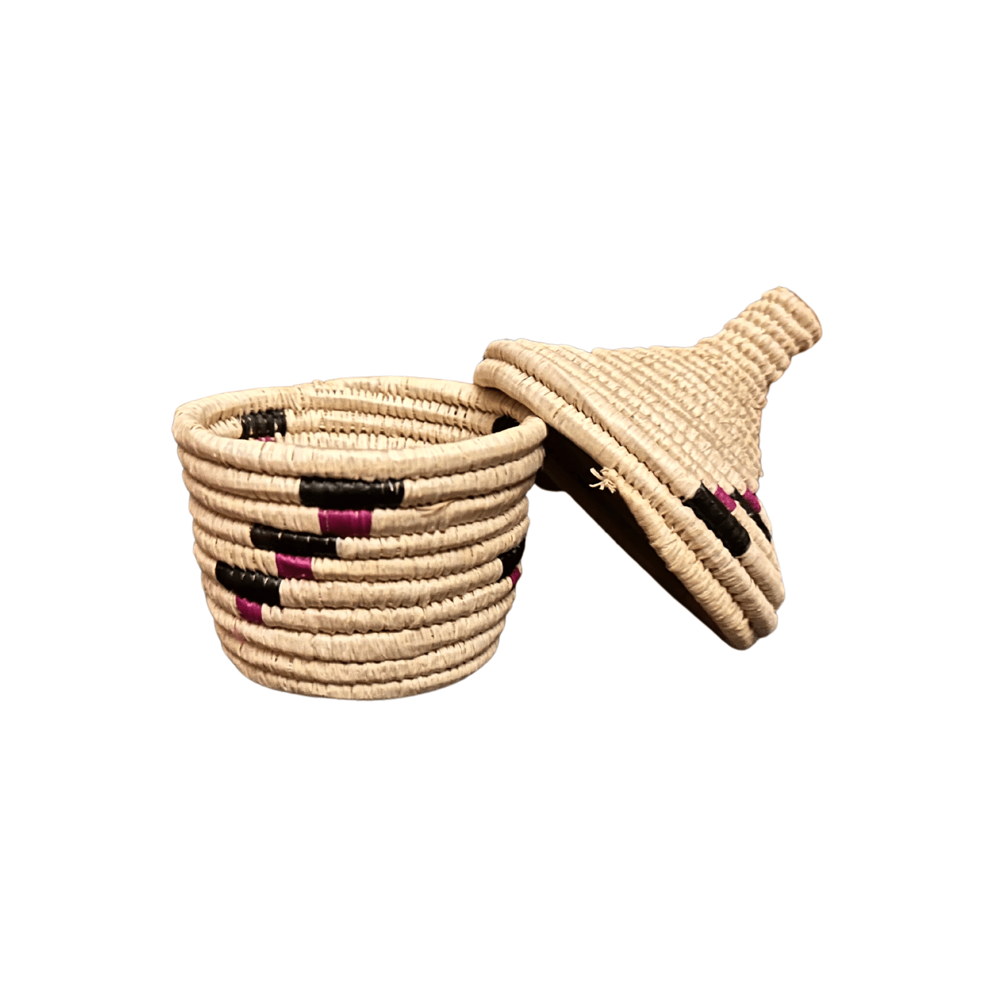 Ugandan Storage Basket (Medium) Handwoven Basket My Store Pattern 3 